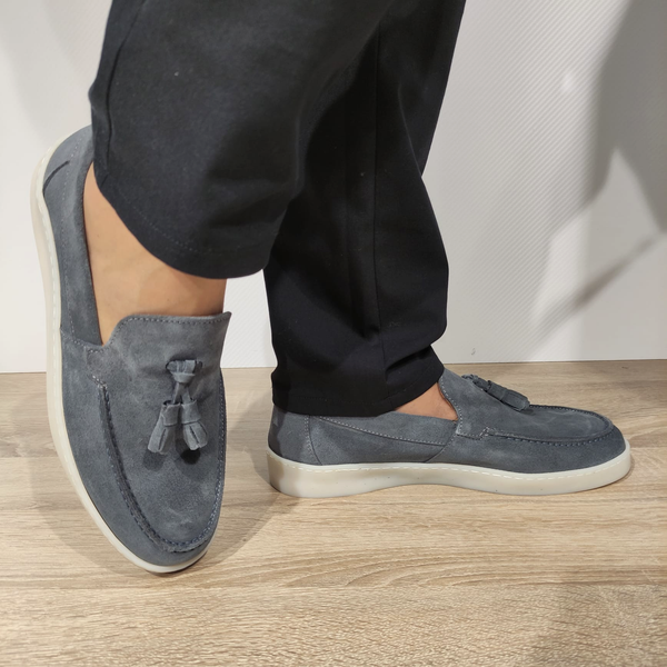 PANTOFI CASUAL BARBATI DOGATI 803 GRI - imagine 3