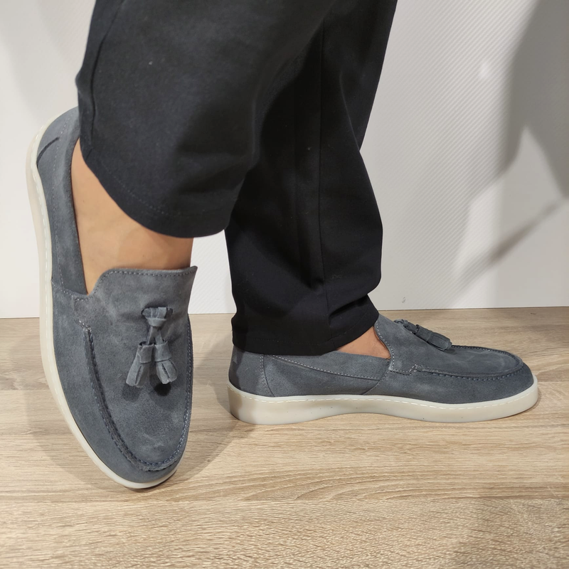 PANTOFI CASUAL BARBATI DOGATI 803 GRI - imagine 3