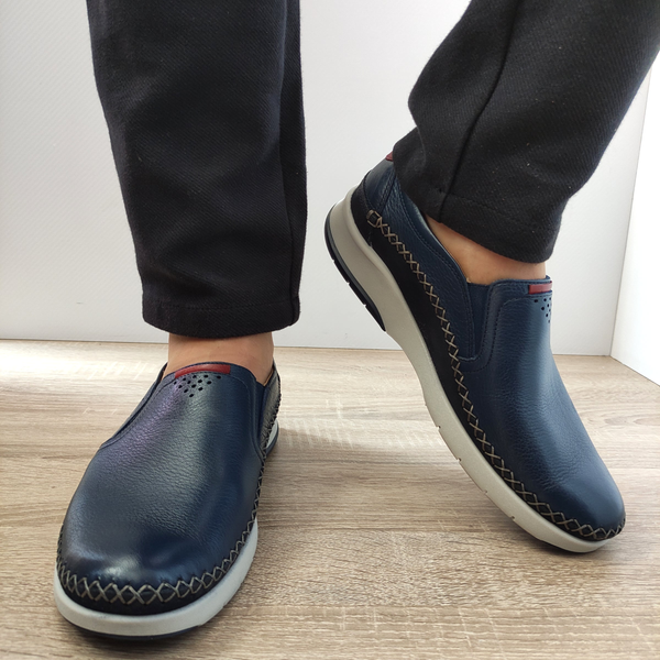 PANTOFI CASUAL BARBATI FLUCHOS 39421 BLEUMARIN - imagine 3