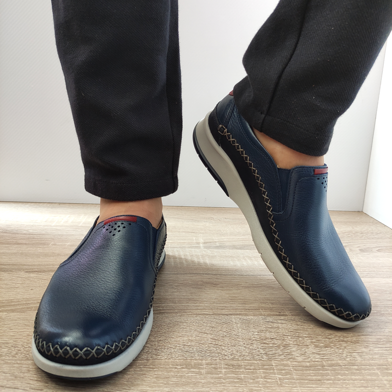 PANTOFI CASUAL BARBATI FLUCHOS 39421 BLEUMARIN - imagine 3