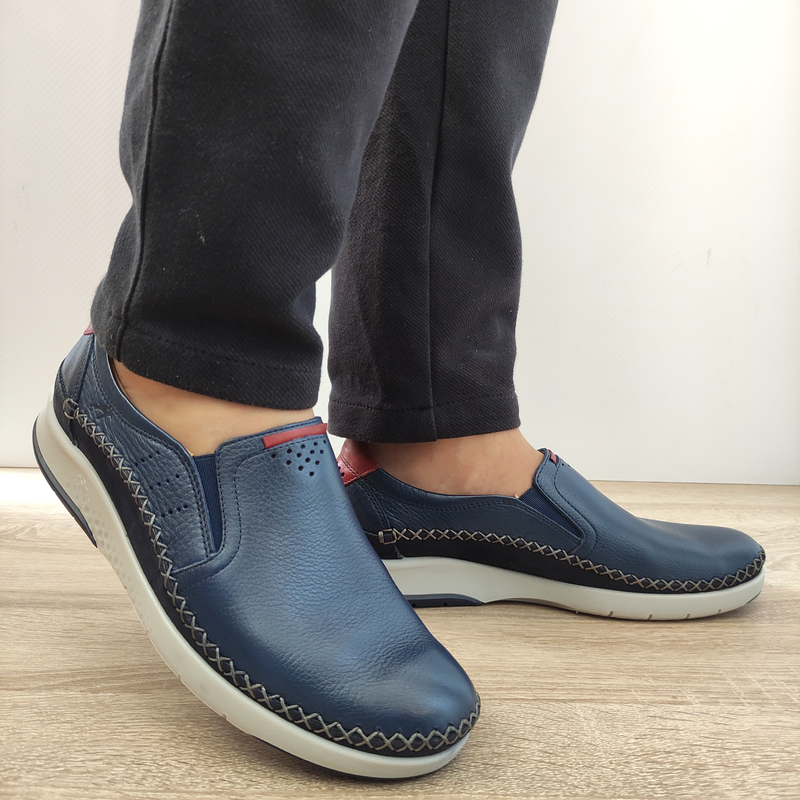 PANTOFI CASUAL BARBATI FLUCHOS 39421 BLEUMARIN - imagine 5