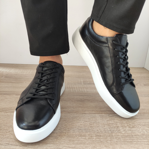 PANTOFI CASUAL BARBATI FRACO GERARDO T231103 NEGRI - imagine 4