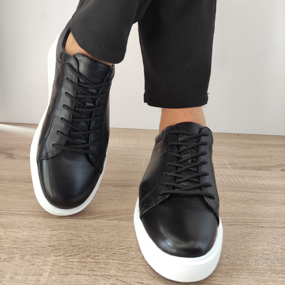 PANTOFI CASUAL BARBATI FRACO GERARDO T231103 NEGRI