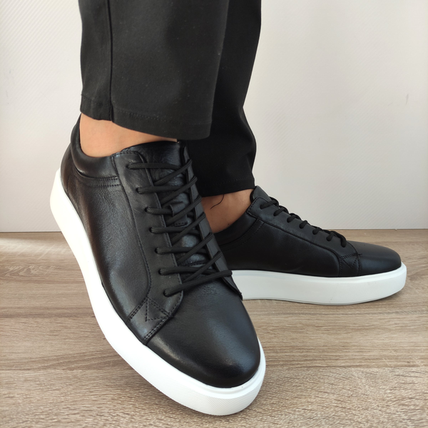 PANTOFI CASUAL BARBATI FRACO GERARDO T231103 NEGRI - imagine 2