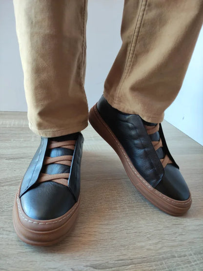 PANTOFI CASUAL BARBATI FRANCO GERARDO 20867W NEGRI