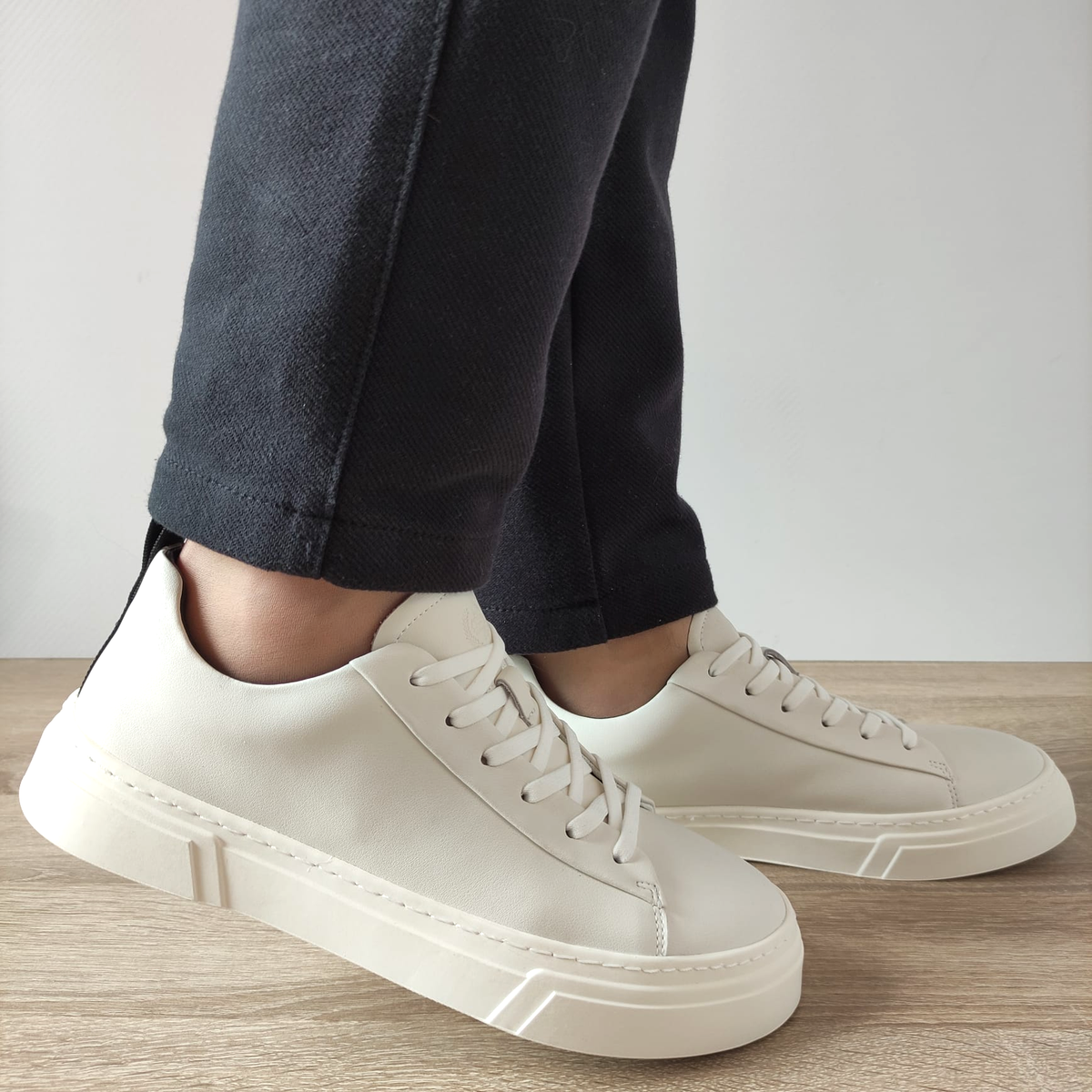 PANTOFI CASUAL BARBATI FRANCO GERARDO 3210 OFF WHITE - imagine 6