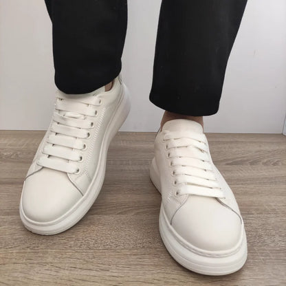 PANTOFI CASUAL BARBATI FRANCO GERARDO 3221 ALBI (SPRE CREM)