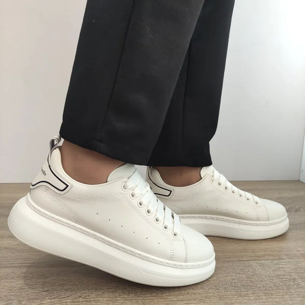 PANTOFI CASUAL BARBATI FRANCO GERARDO 3221 ALBI (SPRE CREM) - imagine 2