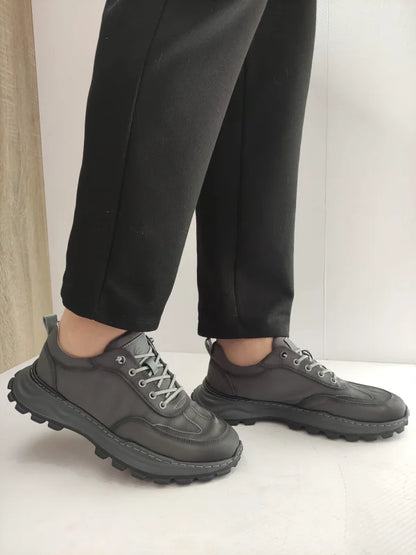PANTOFI CASUAL BARBATI FRANCO GERARDO H5117 GRI