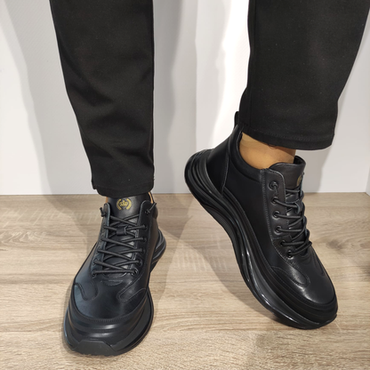 PANTOFI CASUAL BARBATI FRANCO GERARDO M669 NEGRI