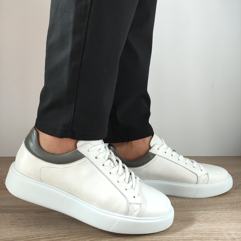 PANTOFI CASUAL BARBATI FRANCO GERARDO T231103 ALBI - imagine 2