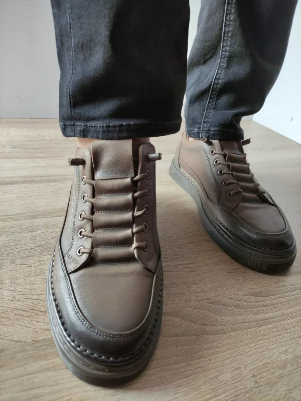 PANTOFI CASUAL BARBATI FRANCO GERARDO W25513-1 KAKI