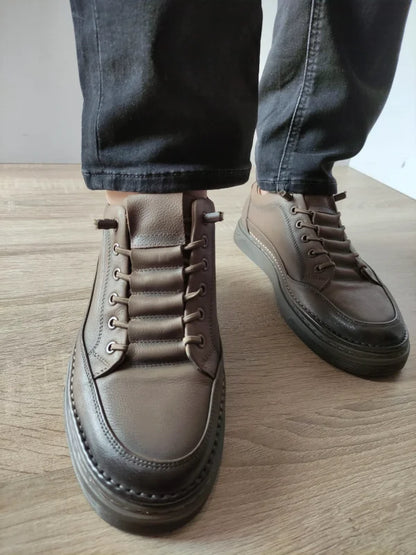 PANTOFI CASUAL BARBATI FRANCO GERARDO W25513-1 KAKI
