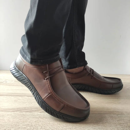 PANTOFI CASUAL BARBATI GORETTI B64-1453 MARO