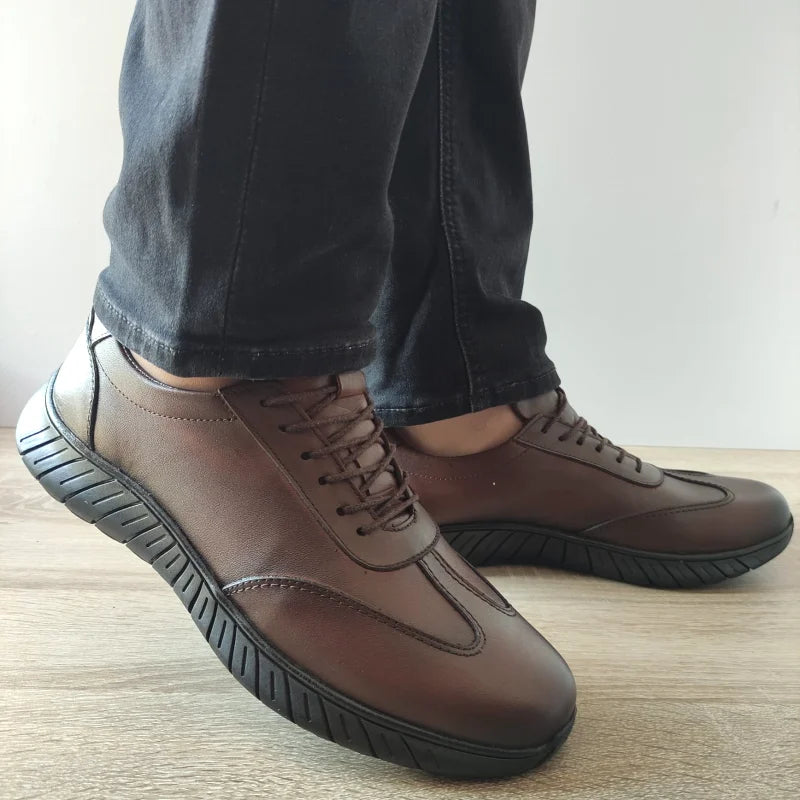 PANTOFI CASUAL BARBATI GORETTI B64-2450 MARO - imagine 2