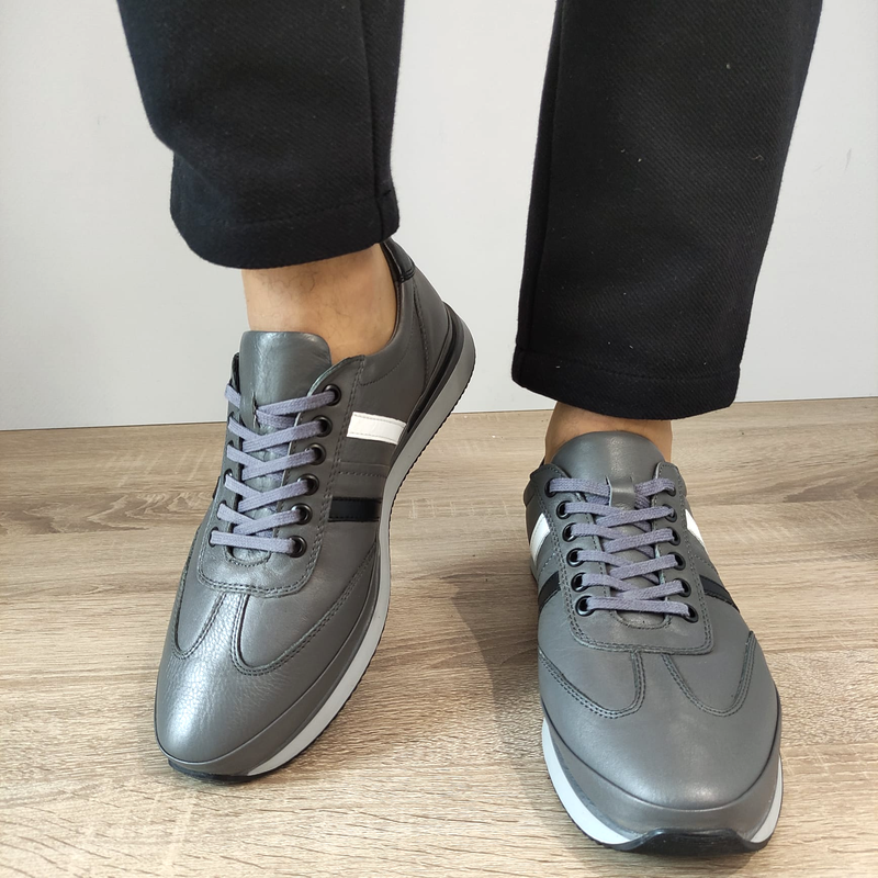 PANTOFI CASUAL BARBATI GORETTI B67-2101 GRI - imagine 5