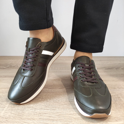 PANTOFI CASUAL BARBATI GORETTI B67-2101 KAKI