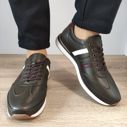 PANTOFI CASUAL BARBATI GORETTI B67-2101 KAKI