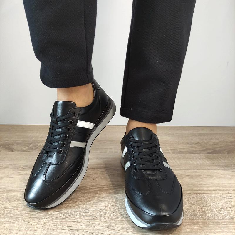 PANTOFI CASUAL BARBATI GORETTI B67-2101 NEGRI - imagine 5
