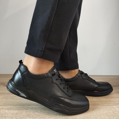 PANTOFI CASUAL BARBATI MELS 10200 NEGRI