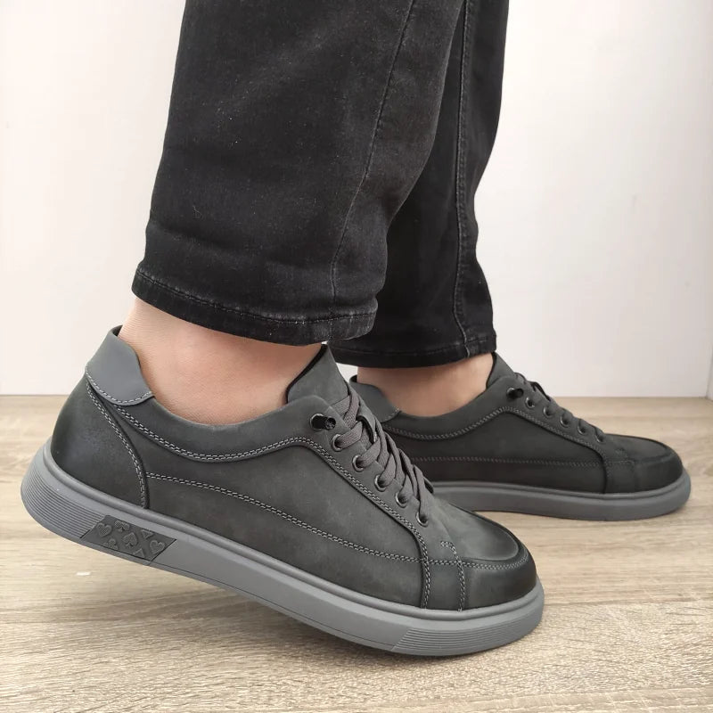 PANTOFI CASUAL BARBATI MELS 10385 GRI - imagine 2