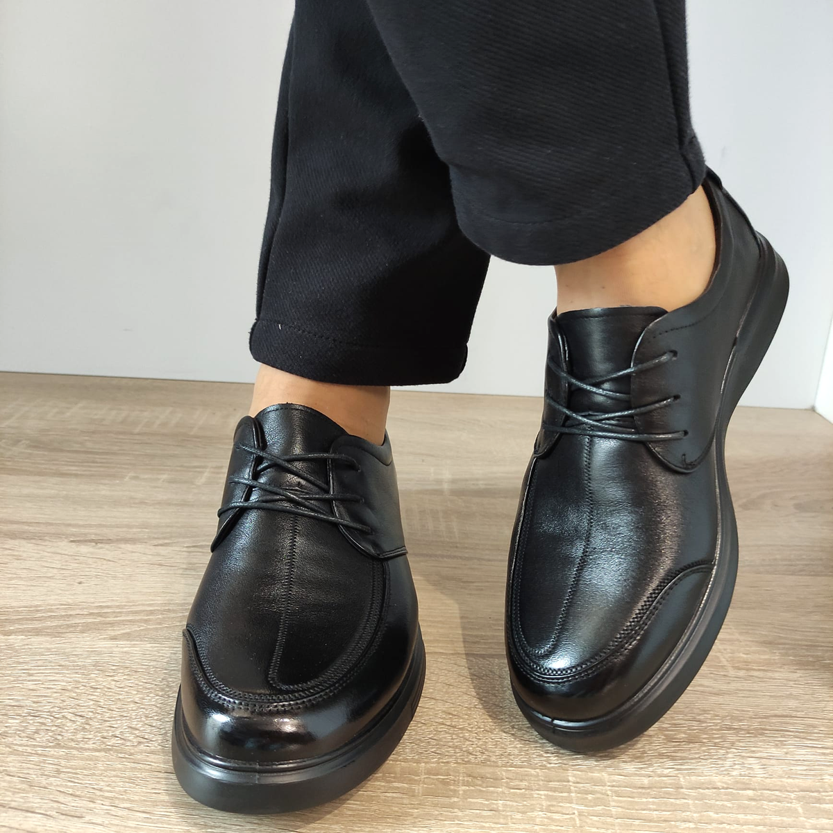 PANTOFI CASUAL BARBATI MELS 29867 NEGRI - imagine 3