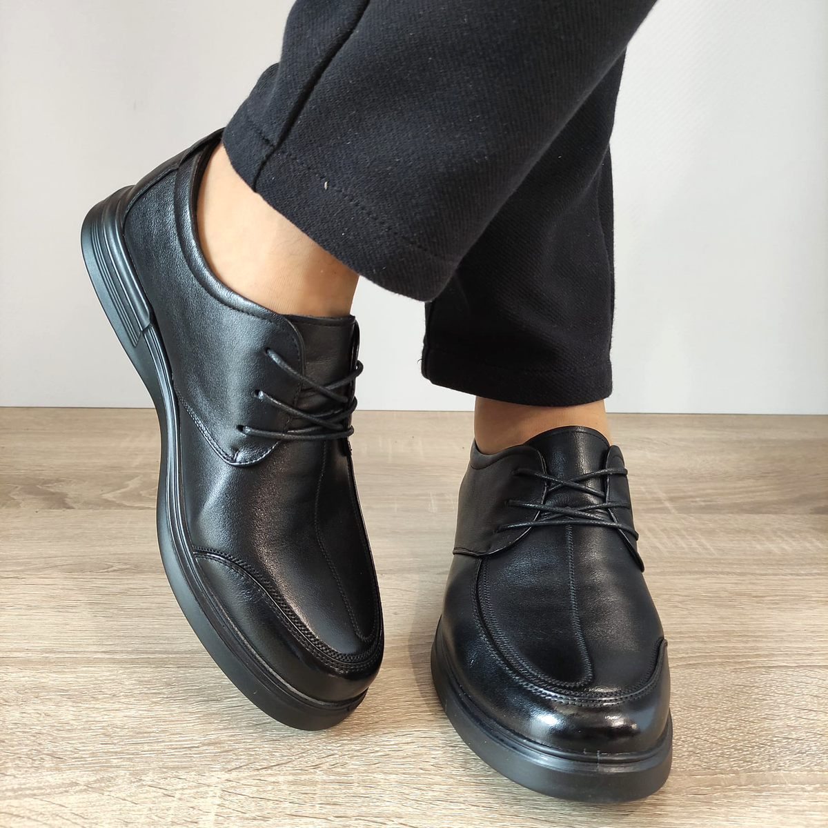 PANTOFI CASUAL BARBATI MELS 29867 NEGRI - imagine 4