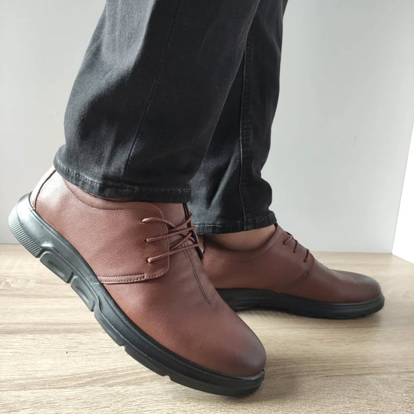 PANTOFI CASUAL BARBATI MELS 58362 MARO - imagine 5