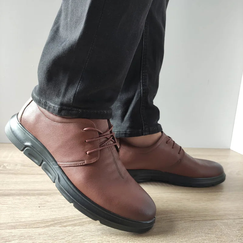 PANTOFI CASUAL BARBATI MELS 58362 MARO - imagine 5