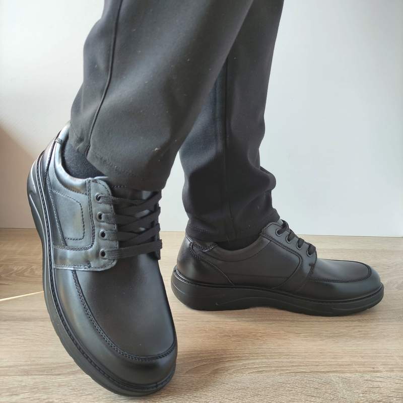 PANTOFI CASUAL BARBATI MELS 7D1903 NEGRI - imagine 3
