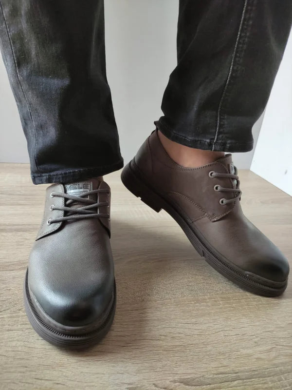 PANTOFI CASUAL BARBATI MELS 806003 GRI - imagine 4