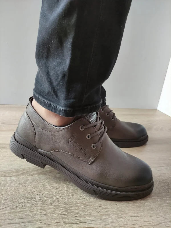 PANTOFI CASUAL BARBATI MELS 806003 GRI - imagine 2