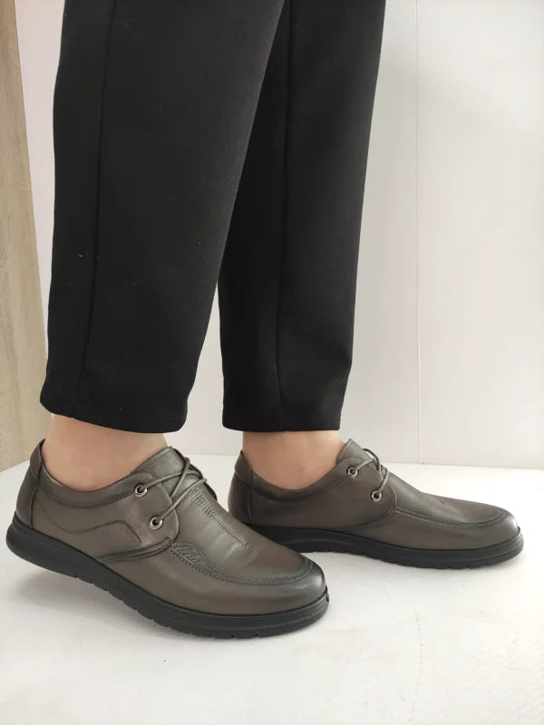 PANTOFI CASUAL BARBATI MELS 808113 GRI - imagine 2