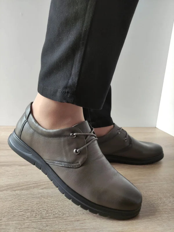 PANTOFI CASUAL BARBATI MELS 808235 GREY - imagine 5