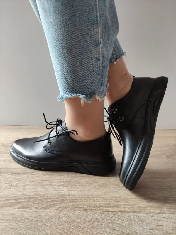 PANTOFI CASUAL BARBATI MELS 8105S NEGRI