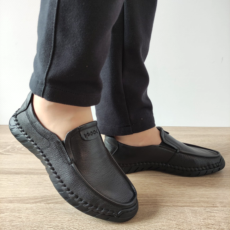 PANTOFI CASUAL BARBATI MELS 83052 NEGRI - imagine 3