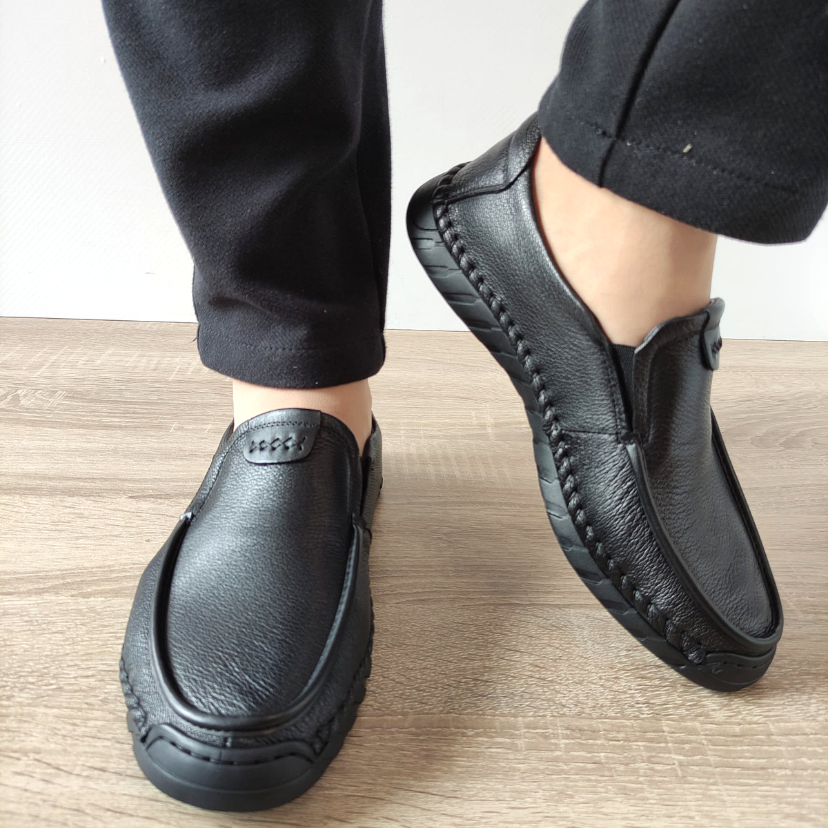 PANTOFI CASUAL BARBATI MELS 83052 NEGRI - imagine 5