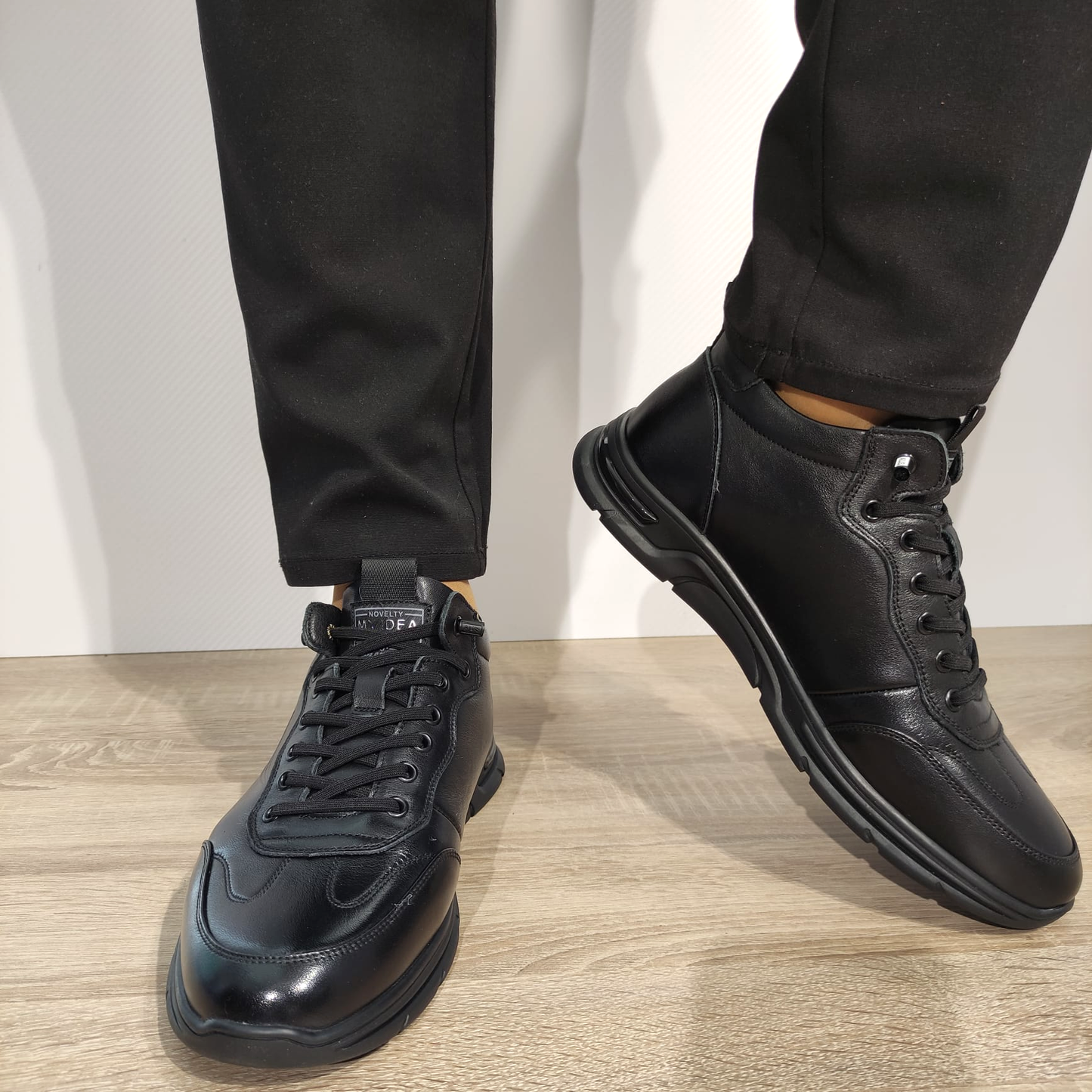 PANTOFI CASUAL BARBATI MELS 999382 NEGRI