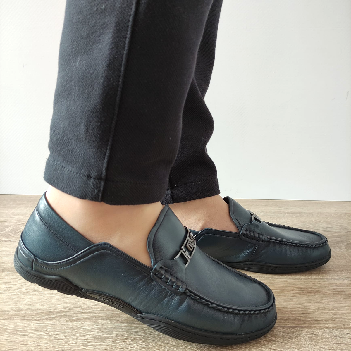 PANTOFI CASUAL BARBATI MELS 999608 ALBASTRI - imagine 2