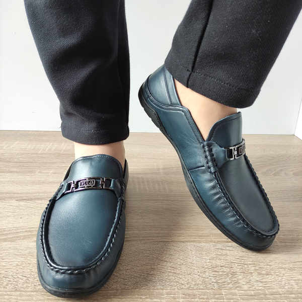 PANTOFI CASUAL BARBATI MELS 999608 ALBASTRI - imagine 5