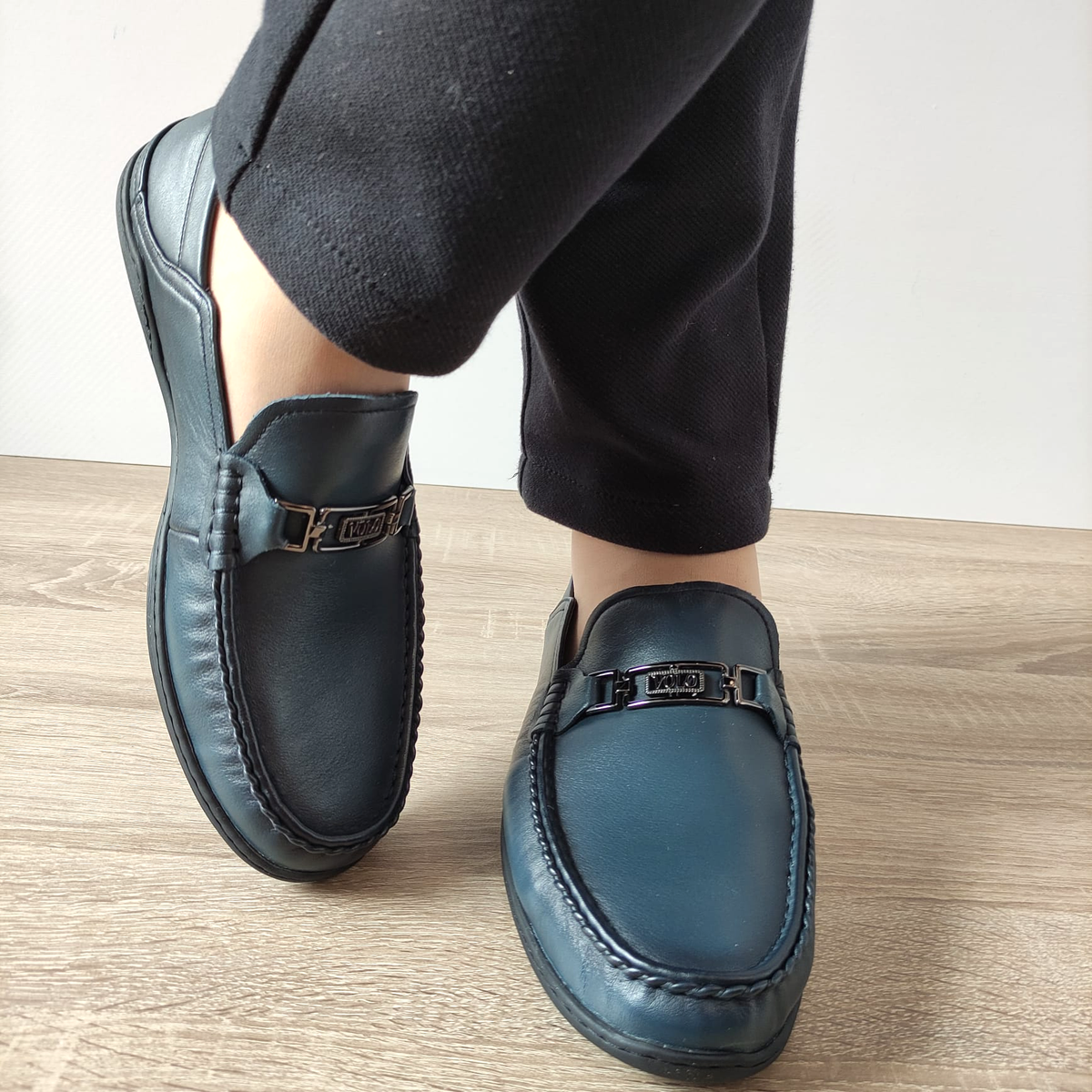PANTOFI CASUAL BARBATI MELS 999608 ALBASTRI - imagine 6