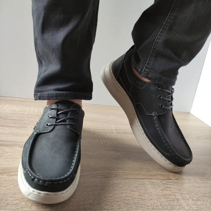 PANTOFI CASUAL BARBATI MELS B096 NEGRI