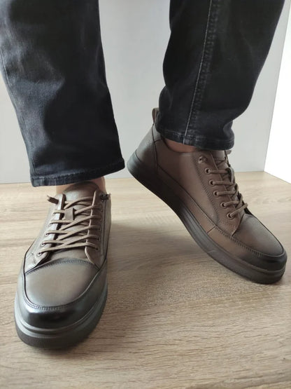PANTOFI CASUAL BARBATI MELS W25512-1 KAKI