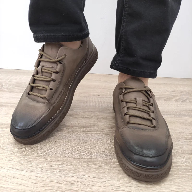 PANTOFI CASUAL BARBATI MELS W2802 GREJ - imagine 5
