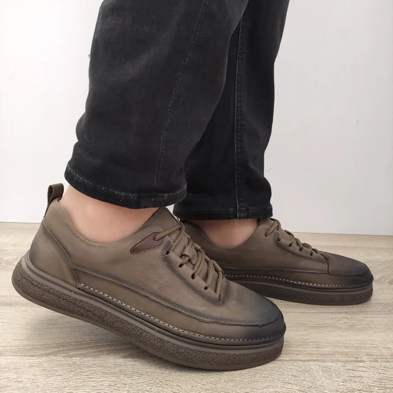 PANTOFI CASUAL BARBATI MELS W2802 GREJ - imagine 2