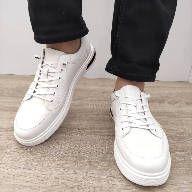 PANTOFI CASUAL BARBATI MELS W2805 OFF WHITE - imagine 5