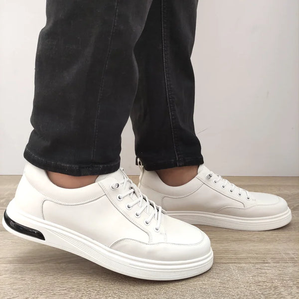 PANTOFI CASUAL BARBATI MELS W2805 OFF WHITE - imagine 2