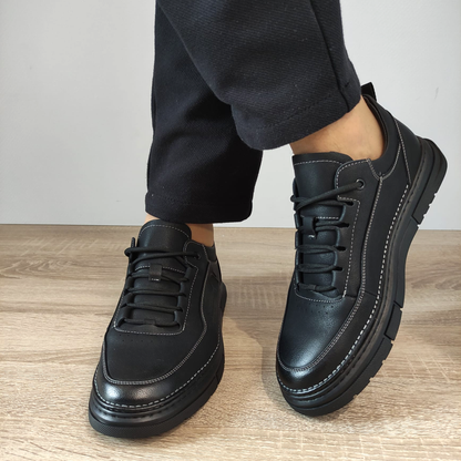 PANTOFI CASUAL BARBATI MELS WM807 NEGRI