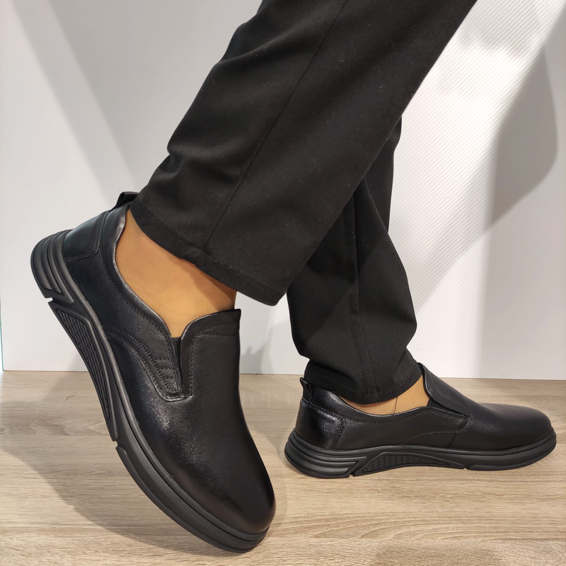 PANTOFI CASUAL BARBATI MELS WM831 NEGRI - imagine 5