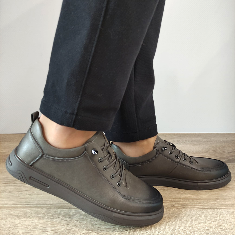PANTOFI CASUAL BARBATI MELS WX2513 GREY - imagine 2